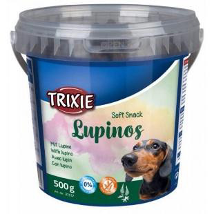 تشویقی سطلی سگ تریکسی مدل لوپینوس با طعم مرغ و پروتئین گیاهی ۵۰۰ گرمی