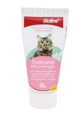 خمیر دندان گربه بایولاین با طعم پنیر ۵۰ گرمی